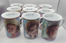 Set of 9 The Danbury Mint Shirley Temple Collectors Mug Porcelain picture
