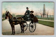 An Irish Jaunting Car, Vintage Postcard picture