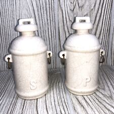 Vintage Phil Padel Imports Milk Jug Can Salt & Pepper Shakers picture