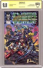 Cyberforce #1 Comics X-Press Signed Variant CBCS 9.8 SS Silvestri 1992 picture