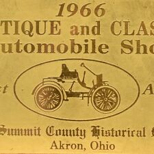 1966 Antique Classic Car Show Summit County Historical Society Akron Ohio picture