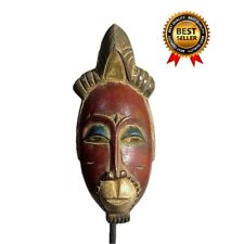 African Baule Kpwan Mask For Wall African Art Hand Carved Home Décor-873 picture