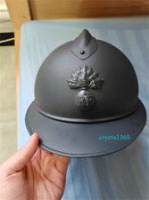 Replica WWI French Adrian Helmet Steel Military Soldier Type M1915 M15 Infantry picture