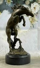 100% Real Bronze Large Size Foal Horse Statue Baby Animal Sculpture Artwork Deal picture