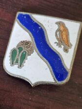 1930s US Army Ohio NG 145th Infantry Regiment Open C Catch PB Badge Pin L@@K picture