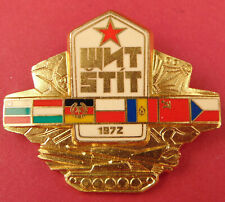 Warsaw Pact Military Exercise Shield Badge Soviet War Games 1972 Czechoslovakia picture
