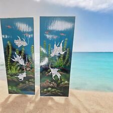 Vietnamese Mother Of Pearl Fish Art Panels picture