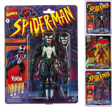 Spider-Man Marvel Legends Retro Venom Symbiote Pulsecon HASCON Action Figure NEW picture