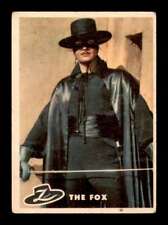 1958 Topps Zorro The Fox #76 Wrinkle picture