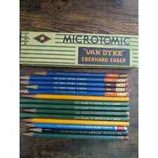 Lot of 14 Vtg Pencils Mephisto Mongol Art-Guild Van Dyke Koh-I-Lar Plus Case picture