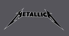 Metallica inspired 3D Printed Logo Plaque, Wall Art, Man Cave, Music Lovers 9.5