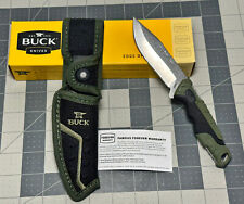 Buck Small Pursuit Fixed Blade Knife Hunting Outdoor 420HC MADE IN USA 658GRS picture