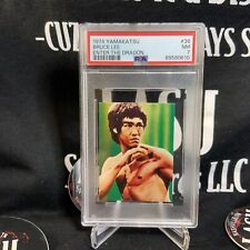 1974 Yamakatsu Bruce Lee Enter The Dragon Series Bruce Lee #36 PSA 7 LOW POP picture