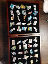  WILLABEE  WARD  50  UNITED STATES  COLLECTOR   PINS  DISPLAY  WITH  CASE picture