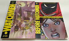 LOT of 2 - Watchmen 2nd Print & Before Watchmen #3 Minuteman Silk Spectre TPB picture
