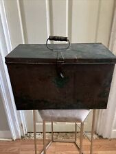 Vintage Southern Railroad Engineers Tool Box Antique Railway picture