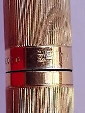 RARE AUTHENTIC WATERMAN CF plaque OR G GOLD PLATED C/F BALLPOINT PEN picture