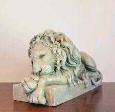 Renaissance Resting Lion Statue/ Door Stop ~High Density Resin ~12