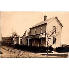 Vintage Postcard RPPC Large House Home with Barn Photo Noko 1900s Real Photo picture