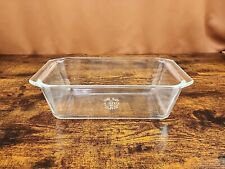 Vintage Clear Pyrex 215-B Bread Loaf Pan (USA-Made) picture
