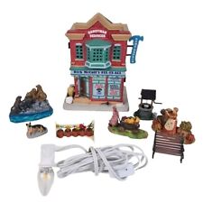 🚨 Lemax 2021 Rick Mccall'S Fix-It-All Caddington 15781 Red-Brick + Accesories picture