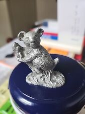 pewter koala figurine picture