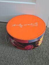  Vintage Andy Warhol Daisy Hat Box - Orange picture