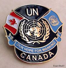 Canada CAVUNP Canadian Veterans U.N UN United Nations Peacekeeping Beret Badge picture