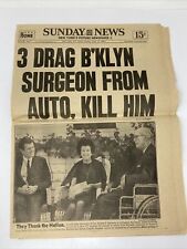 New York Sunday News June 16 1968 Kennedy Family Surgeon Murdered Killed picture