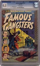 Famous Gangsters #1 CGC 4.5 1951 1213870016 picture