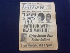 1966 MAY 22 THE NATIONAL TATTLER NEWSPAPER-DAYS IN BATHTUB, DEAN MARTIN- NP 6880 picture