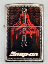 2016 Snap On Tools Grim Reaper With Wrench Chrome Zippo Lighter NEW picture