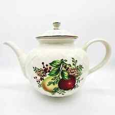 Lenox Williamsburg Boxwood and Pine Carved Teapot picture