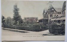 Dale's Cottages Sound Beach CT Connecticut Postcard 1910s RARE picture