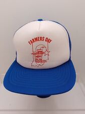 Vtg 1836 - 1986 Cambridge City, Sesquicentennial , Indiana . Farmer's Day Hat. picture