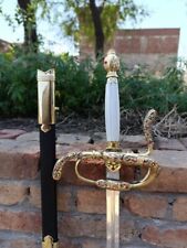 Hand Forged Peter Damon Highlander Sword, Battle Ready Toledo Salamanca Sword picture