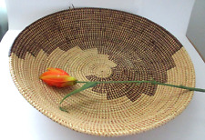 Large African Rwanda Handmade Coil Basket Bowl 16 in picture