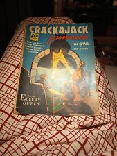 Crackajack Funnies #32 Dell 1941 Owl cover Golden Age Origin Owl Girl Superhero picture