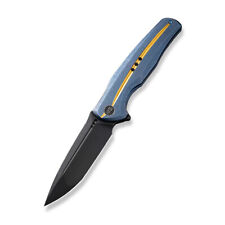 WE Knives 601X WE01J-3 Blue Titanium Black CPM 20CV 1/158 Limited Pocket Knife picture
