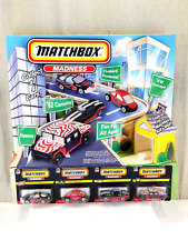 RARE 1998 Matchbox Madness Taco Bell Advertising Display Kids Meal 4 Sealed Cars picture