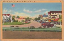 Postcard Rehoboth Avenue from Boardwalk Rehoboth Beach DE 1955 picture