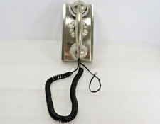 Crosley Brushed Chrome Art Deco Retro Wall Hung Telephone  CR55-BC picture