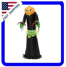 Home Accents Holiday 5 ft. Inflatable Pumpkin Reaper picture