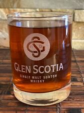 GLEN SCOTIA Collectible Whiskey Glass 8 Oz picture