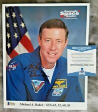 MICHAEL BAKER signed 8x10 KSC NASA Shuttle Astronaut BECKETT CERTIFIED T42488 picture