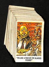 1967 A&BC You'll Die Laughing Complete Trading Card Set 48 G/VG AVG 6970 picture