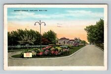 Ashland WI-Wisconsin, Beaser Avenue, c1936 Vintage Postcard picture