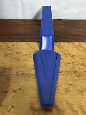 Tupperware Pie And Cake Serving Knife With Serrated Edge Metallic Blue  picture