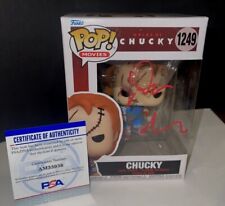 Signed Funko Pop Movies #56 Chucky Bride Of Chucky Don Mancini PSA Authentic ✅ picture