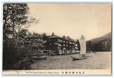 c1940's The Tea House Chuzenji Nikko Japan Sailboat Unposted Postcard picture